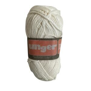 Unger Delta 100% Mercerized Cotton Yarn 3800 White 140 yards
